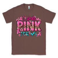 Chestnut I wear pink for my custom name Cancer Awareness Classic Tee - HowdyJamesFarm