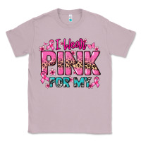 Lilac I wear pink for my custom name Cancer Awareness Classic Tee - HowdyJamesFarm