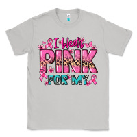 Moon Dust I wear pink for my custom name Cancer Awareness Classic Tee - HowdyJamesFarm