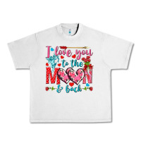 Lunar Rock I love you to the moon and back Valentine's Day Urban Heavy Tee - HowdyJamesFarm