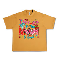 Peanut Butter I love you to the moon and back Valentine's Day Urban Heavy Tee - HowdyJamesFarm
