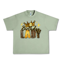 Oil Green birthday lady Urban Heavy Tee - RanaPortraitStore
