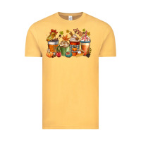 Vintage Mustard fall coffee cups Vintage Tee - CowGirlArtShop