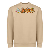 Mushroom christmas cookies Heavyweight Sweatshirt - LillyAllenDesigns
