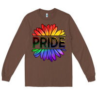 Chestnut hippie pride sunflowers Long Sleeve Tee - OliviaCreatesArt