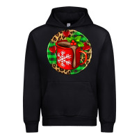 Black christmas hot chocolate and candies Urban Hoodie - AdoDesignShop
