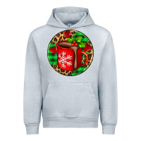 Heather Grey christmas hot chocolate and candies Urban Hoodie - AdoDesignShop