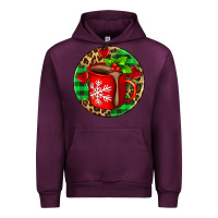 Mauve Wine christmas hot chocolate and candies Urban Hoodie - AdoDesignShop