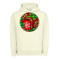 Pigment Pistachio christmas hot chocolate and candies Urban Hoodie - AdoDesignShop