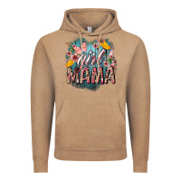 Vintage Coffee Girl mama butterfly mother's day Vintage Hoodie - HowdyJamesFarm