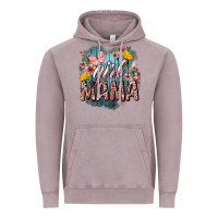 Vintage Zinc Girl mama butterfly mother's day Vintage Hoodie - HowdyJamesFarm