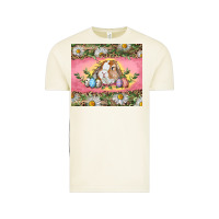 Easter Bunny And Eggs Vintage Tee | Teevron