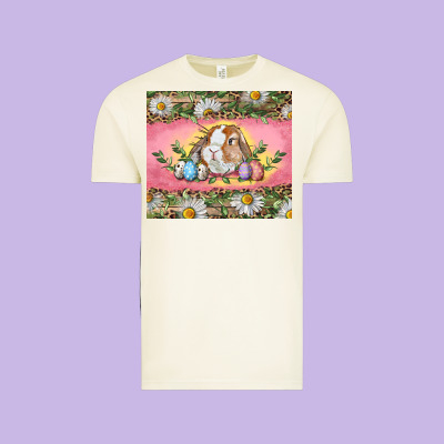 Easter Bunny And Eggs Vintage Tee Designed By Ranaportraitstore