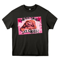 Asphalt Valentine Sloth Heavy Core Tee - Bettercallsaul