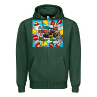 Sports Green a little dirt never hurt steam roller tumbler Zipper Hoodie - Artiststas