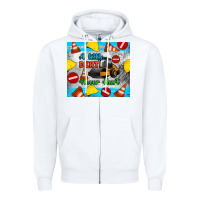 White a little dirt never hurt steam roller tumbler Zipper Hoodie - Artiststas