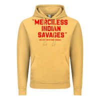 Vintage Mustard merciless indian savages Vintage Hoodie - longCreatives