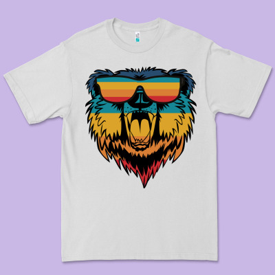 Retro Bear Premium Tee Designed By Bettercallsaul