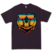 Plum Retro bear Premium Tee - Bettercallsaul