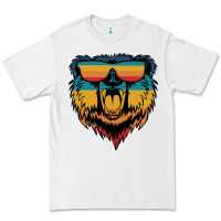 White Retro bear Premium Tee - Bettercallsaul