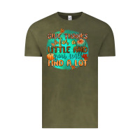 Vintage Olive give thanks for a little and you will find a lot Vintage Tee - CowGirlArtShop
