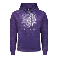 Cloud Purple Time Travel Traveler Watch Vintage Clock Steampunk Gift Vintage Hoodie - longCreatives