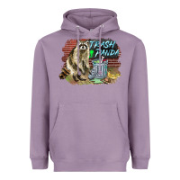 Lavender raccoon trash panda Heavyweight Hoodie - BarkalooDesign