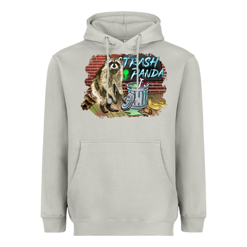 Raccoon Trash Panda Heavyweight Hoodie by BarkalooDesign | Teevron