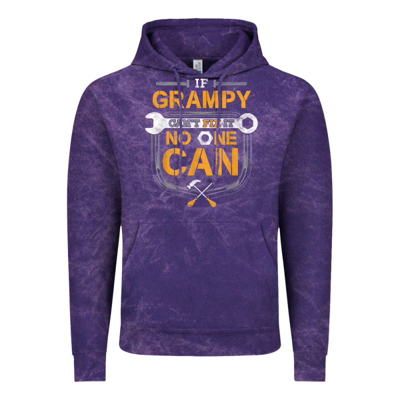 Mens Grampy Funny Handyman Fix It Fathers Day Gift Vintage Hoodie by longCreatives | Teevron