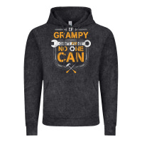 Vintage Black Mens Grampy Funny Handyman Fix It Fathers Day Gift Vintage Hoodie - longCreatives