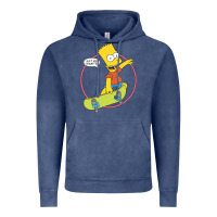 Vintage Denim The Simpsons Bart Simpson Eat My Shorts Vintage Hoodie - longCreatives