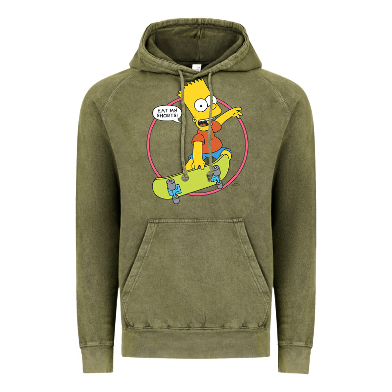 The Simpsons Bart Simpson Eat My Shorts Vintage Hoodie by longCreatives | Teevron