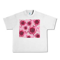 Lunar Rock breast cancer sunflower Urban Heavy Tee - CowGirlArtShop