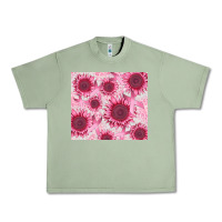 Oil Green breast cancer sunflower Urban Heavy Tee - CowGirlArtShop