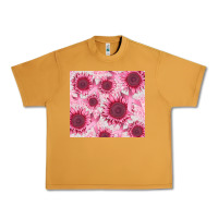 Peanut Butter breast cancer sunflower Urban Heavy Tee - CowGirlArtShop
