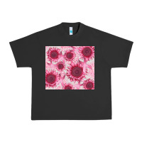 Pigment Black breast cancer sunflower Urban Heavy Tee - CowGirlArtShop