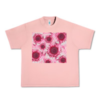 Salmon breast cancer sunflower Urban Heavy Tee - CowGirlArtShop
