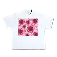 White breast cancer sunflower Urban Heavy Tee - CowGirlArtShop