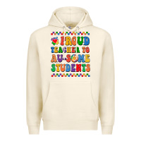 Tofu Proud Teacher to au-some student Premium Hoodie - CowhideDigitalArt