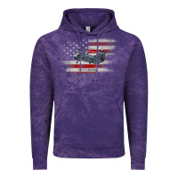 Cloud Purple CH-47 Chinook Helicopter USA Flag Helicopter Pilot Gifts Vintage Hoodie - longCreatives