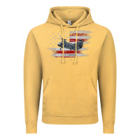 Vintage Mustard CH-47 Chinook Helicopter USA Flag Helicopter Pilot Gifts Vintage Hoodie - longCreatives
