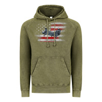 Ch-47 Chinook Helicopter Usa Flag Helicopter Pilot Gifts Vintage Hoodie | Teevron