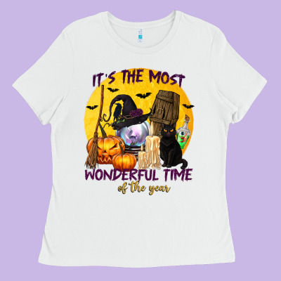 It's The Most Wonderful Time Of The Year Ladies Tee Designed By Texasbilliewilder