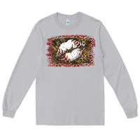 Moon Dust Baseball Lips Long Sleeve Tee - Jasminsmagicworld