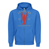 True Royal Louisiana Crawfish T Laissez le bon temps rouler Zipper Hoodie - longCreatives