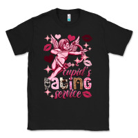 Black Cupid's dating service Valentine's Day Classic Tee - HowdyJamesFarm