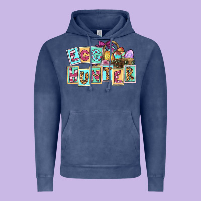 Egg Hunter Easter Day Vintage Hoodie Designed By Cowgirlartshop