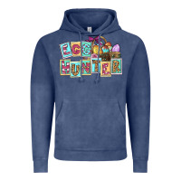 Vintage Denim Egg hunter Easter Day Vintage Hoodie - CowGirlArtShop