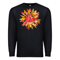 Black watermelon sunflower Premium Sweatshirt - BarkalooDesign