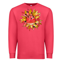 Cardinal watermelon sunflower Premium Sweatshirt - BarkalooDesign